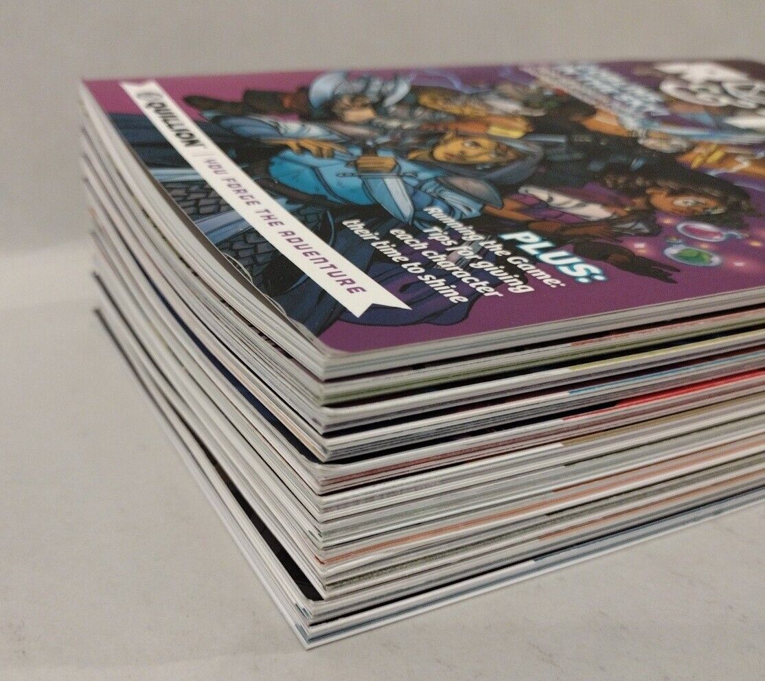 Rolled & Told (2018-19) #1-4, 6-12 Lion Forge Comic lot Of 11 issues D&D