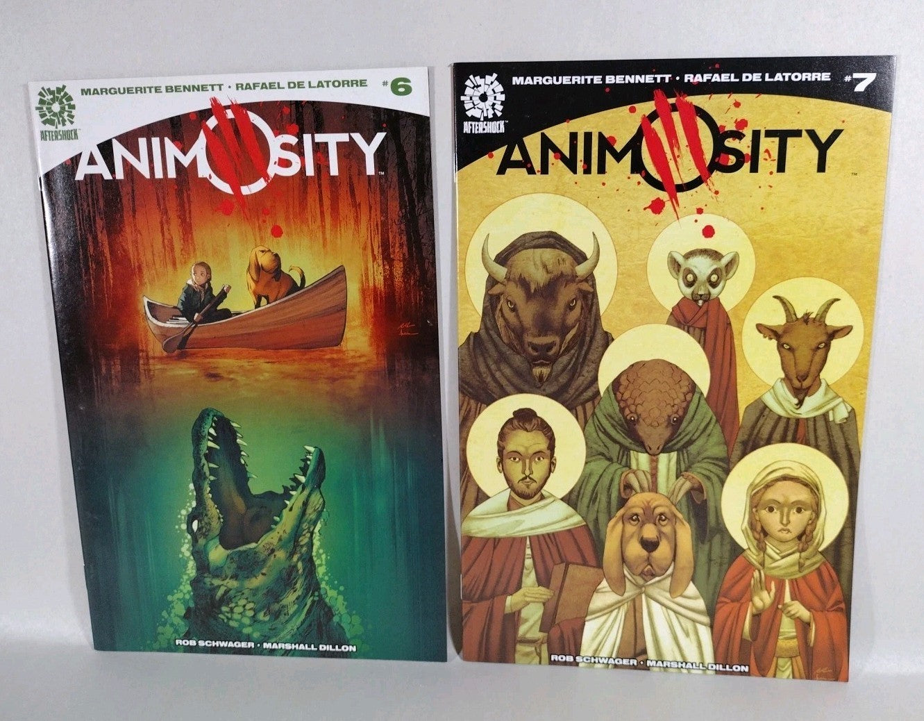 Animosity (2016) Aftershock Comic Lot #2-10 Rise #1-3 Evolution