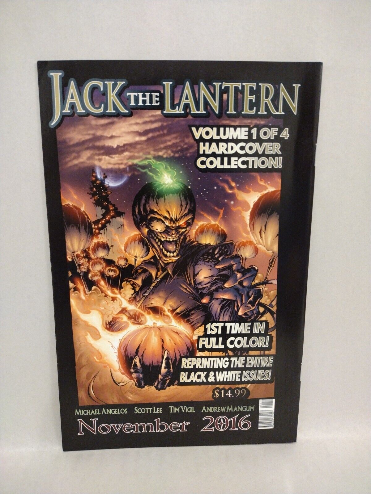 Jack The Lantern Salvation Zero (2016) Castle Rain One-Shot Comic Lot Set Signed