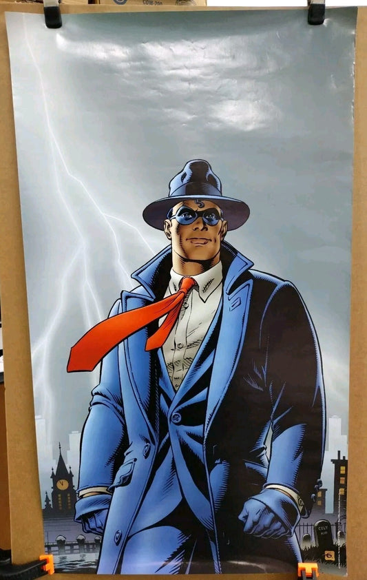 The Spirit (1998) Kitchen Sink Comic Poster 32x18" Dave Gibbons Art