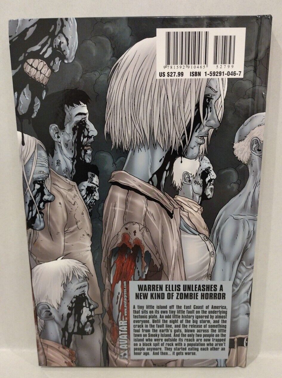 Black Gas (2007) Warren Ellis Avatar Hardcover Zombie Horror New