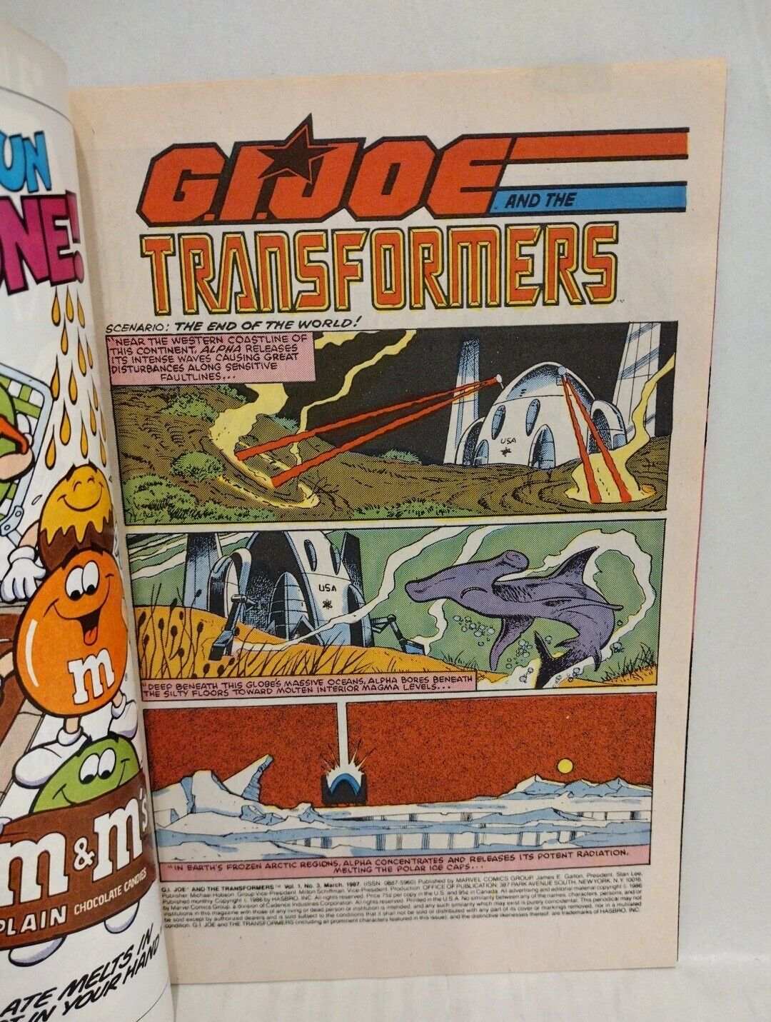 GI Joe Transformers (1987) Marvel Comic Mini-series Lot Set #1 2 3 Herb Trimpe 