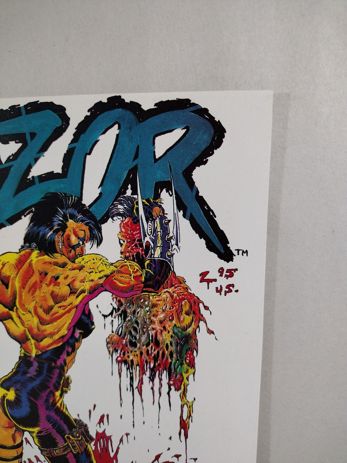 Razor #4 (1992) Fathom Press Tim Vigil Cover Art Everette Hartsoe VF
