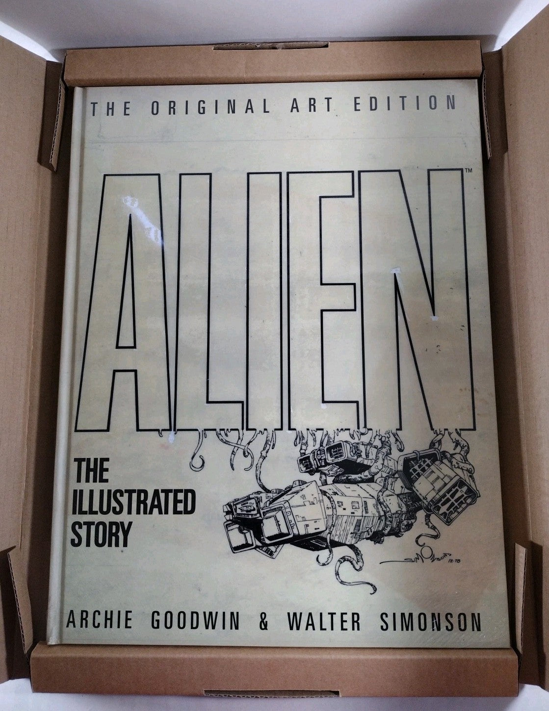 Alien The Illustrated Story Original Art 2012 HC Titan Book Simonson New Sealed 