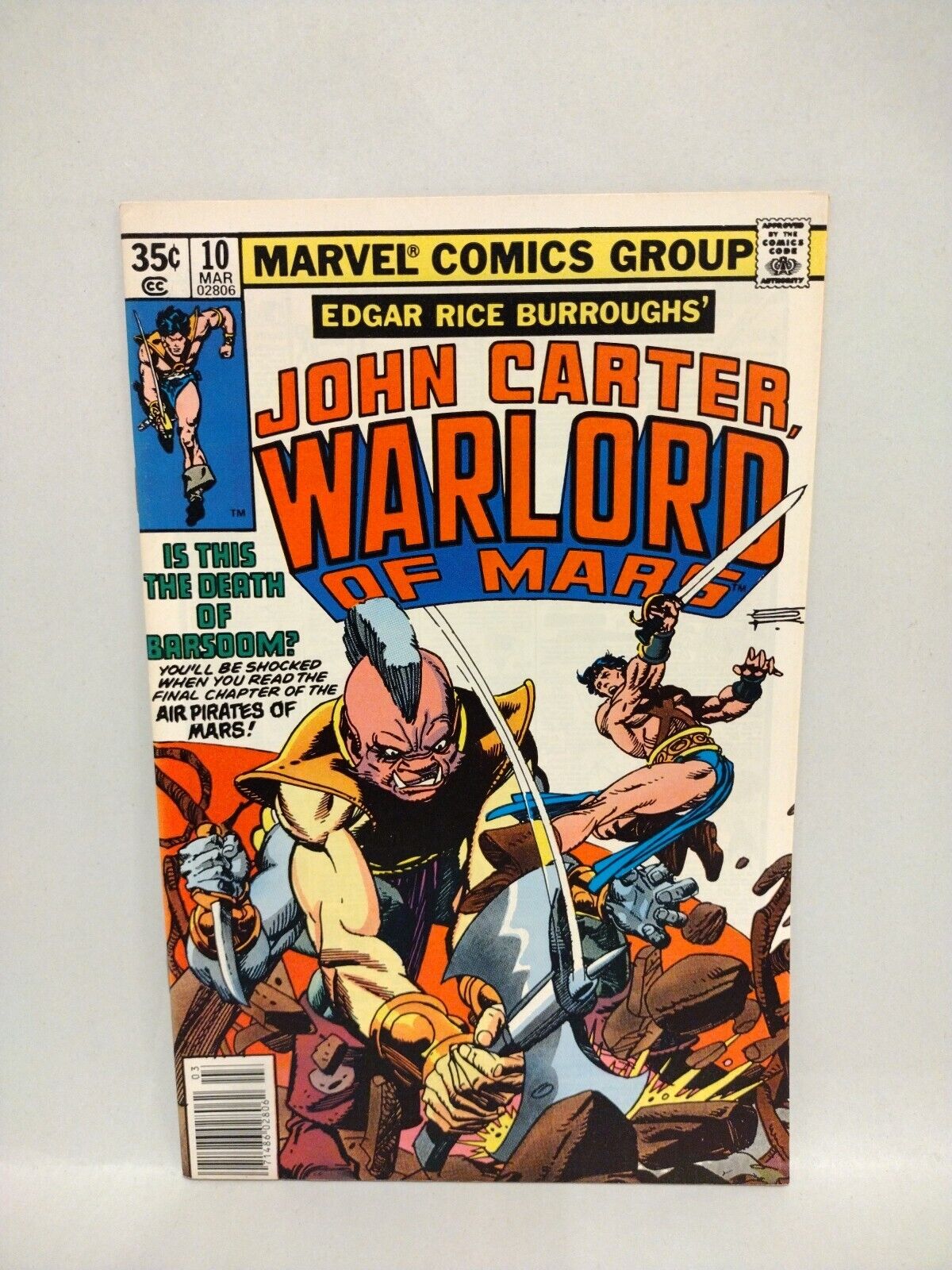 John Carter Warlord Of Mars 1977 Marvel Comic Lot 9 10 11 12 13 14 Dejah Thoris 