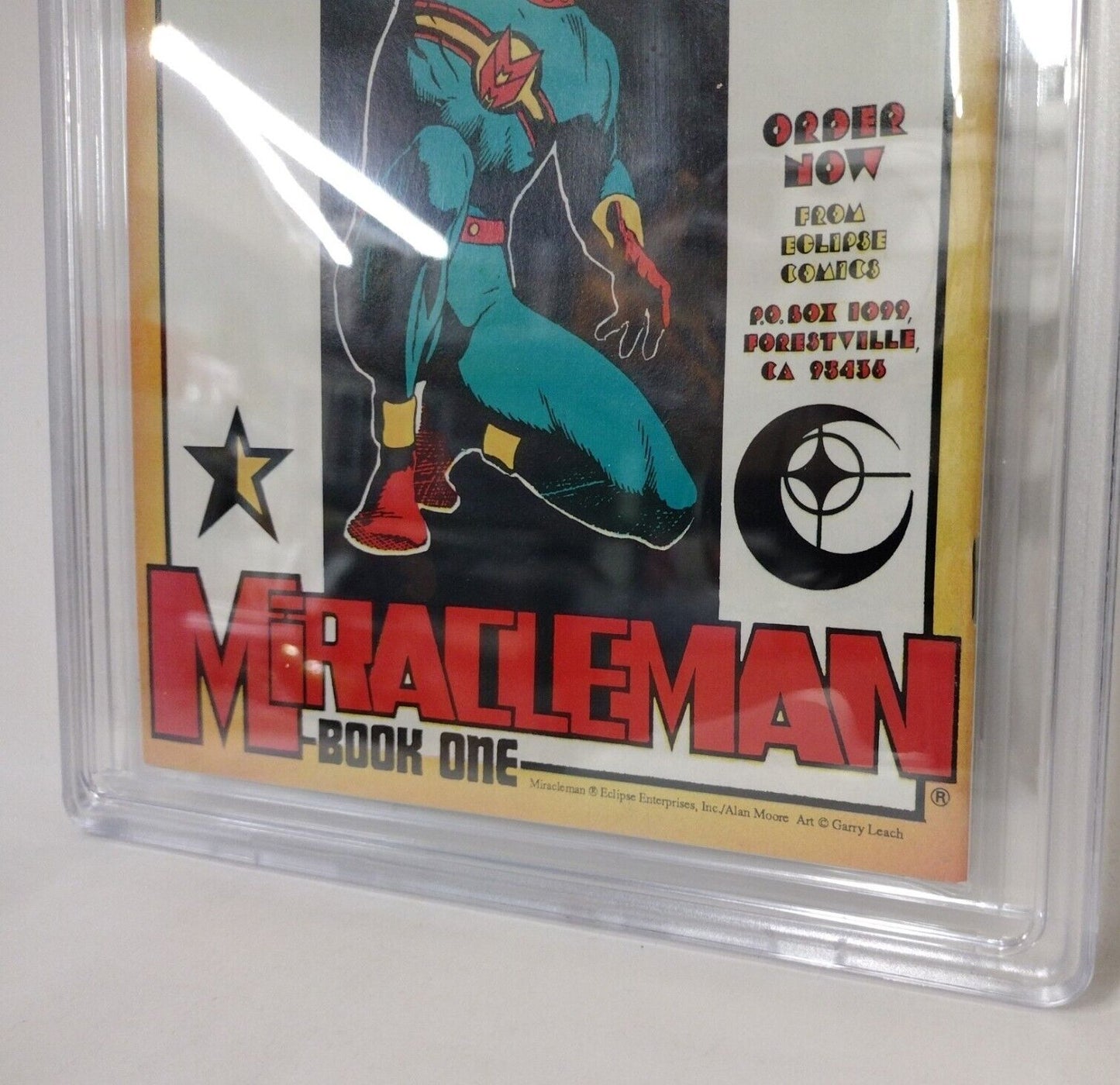 Miracleman 16 (1989) Eclipse Comic CBCS 9.4 VERIFIED Signature John Totleben COA