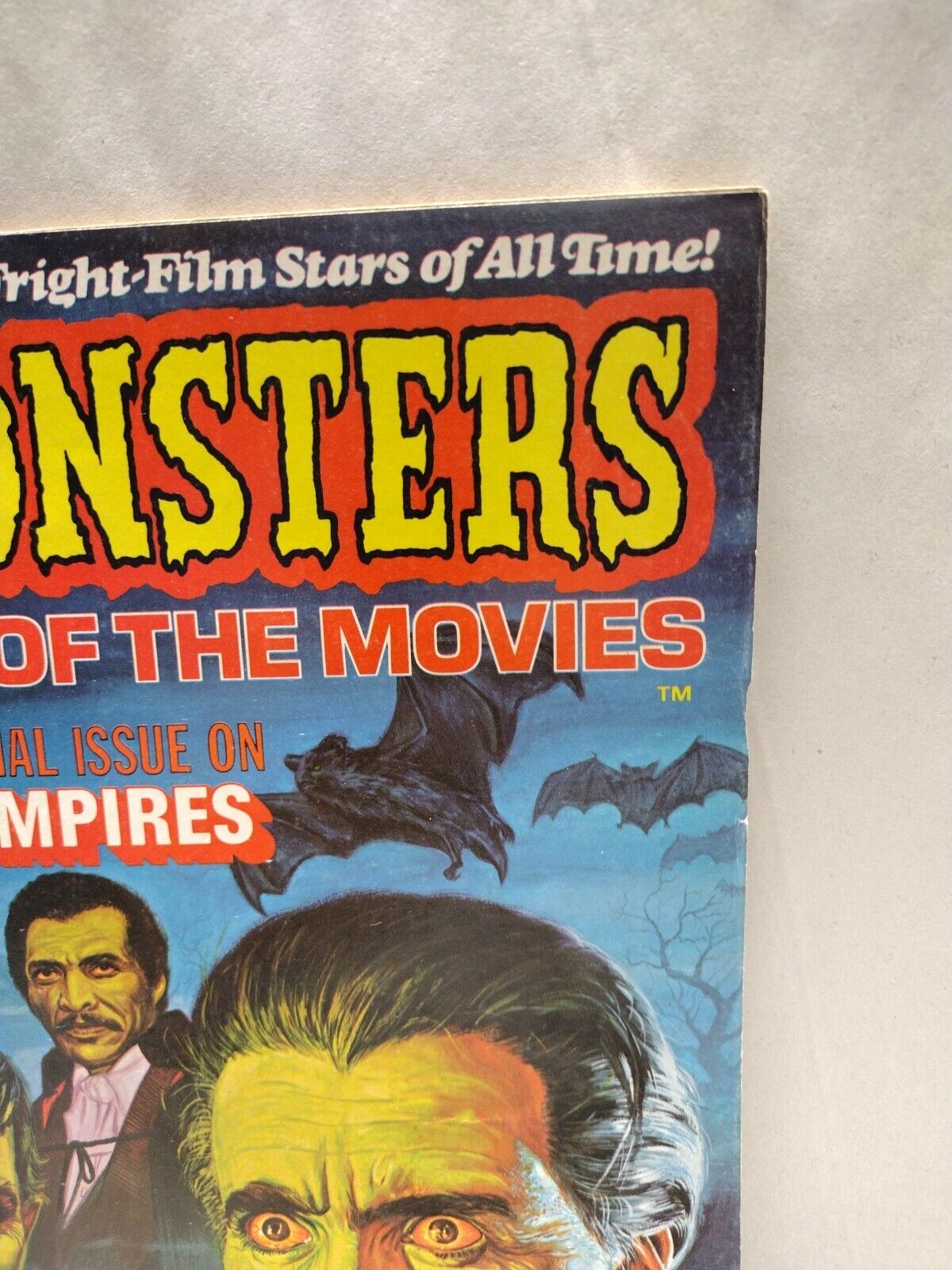 Monsters Of The Movies #3 (1974) Curtis Magazine All Vampire Issue Hammer Films