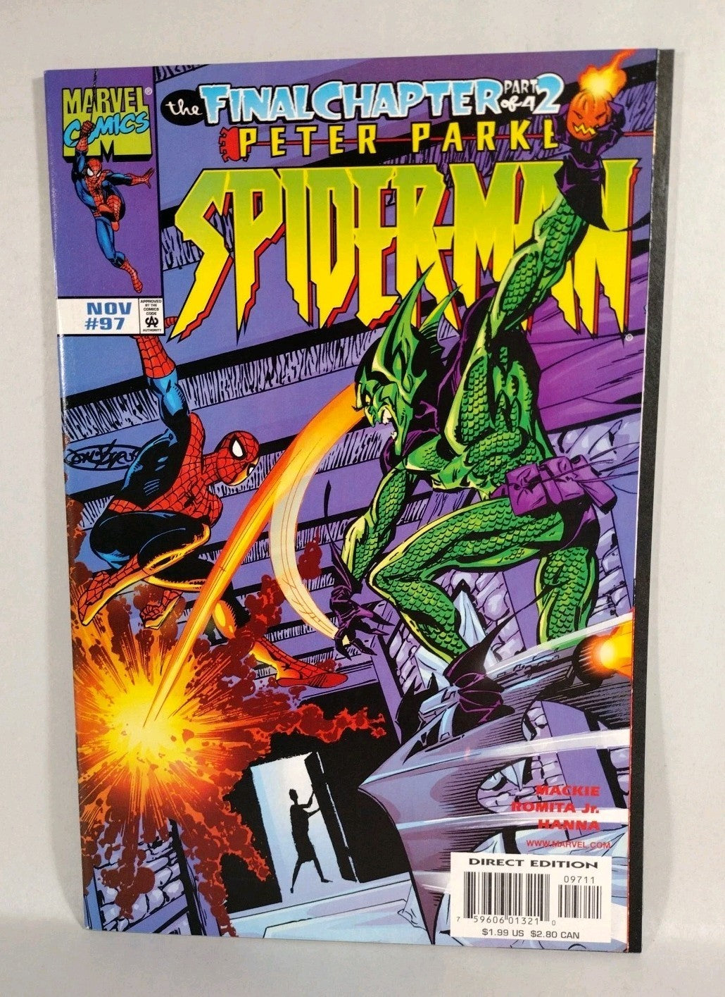 Spider-Man Final Chapter (1998) Marvel Comic Complete Story Arc Pt 1 2 3 4 Error