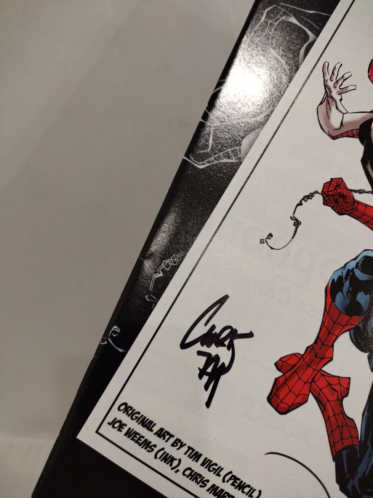 Stockton Con 2015 Program Spider-Man Spider-Gwen Tim Vigil Joe Weems Signed