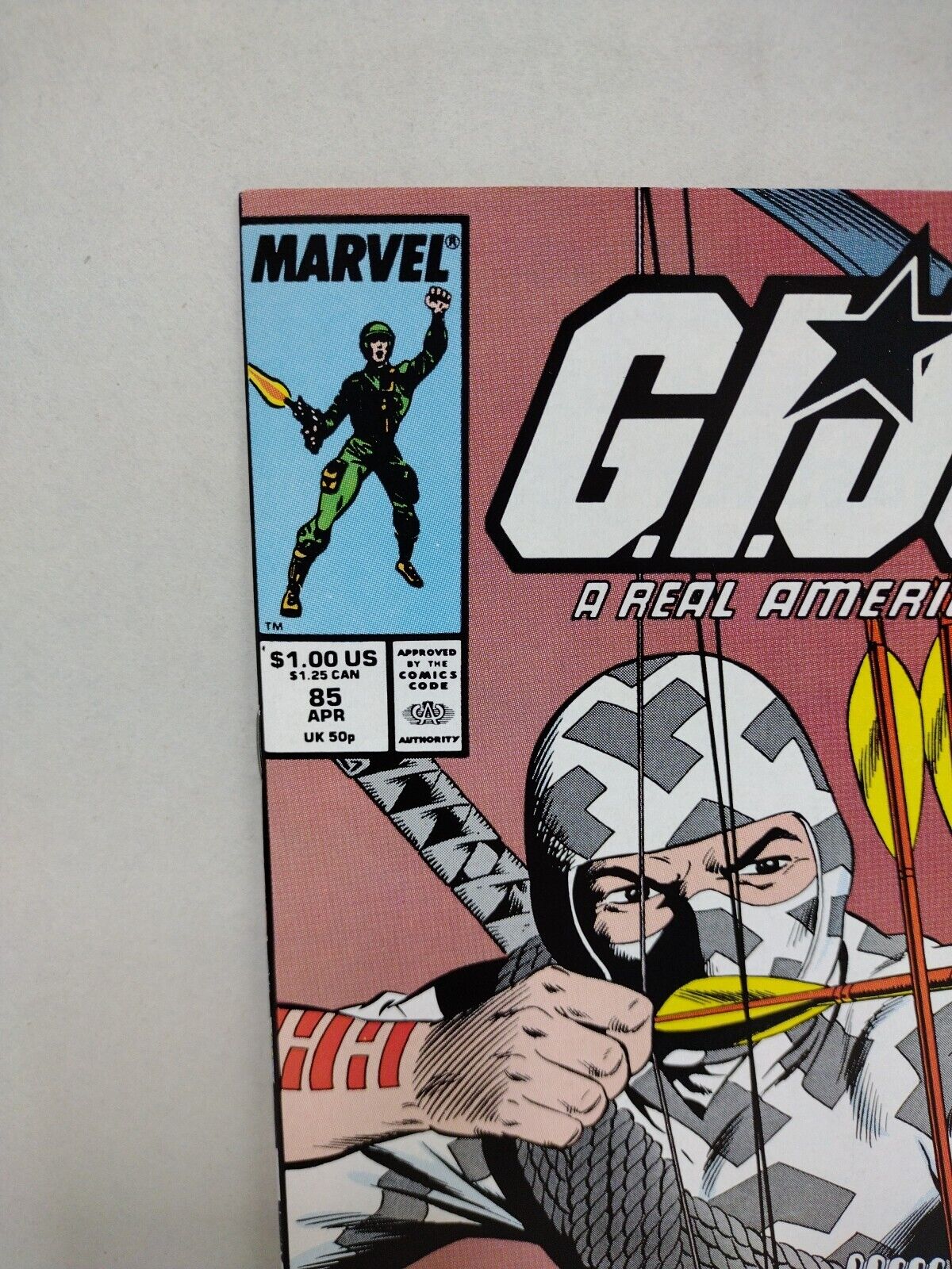 GI Joe (1989) Marvel Comic Lot #84 85 86 Cobra Commander Ninja VF-NM