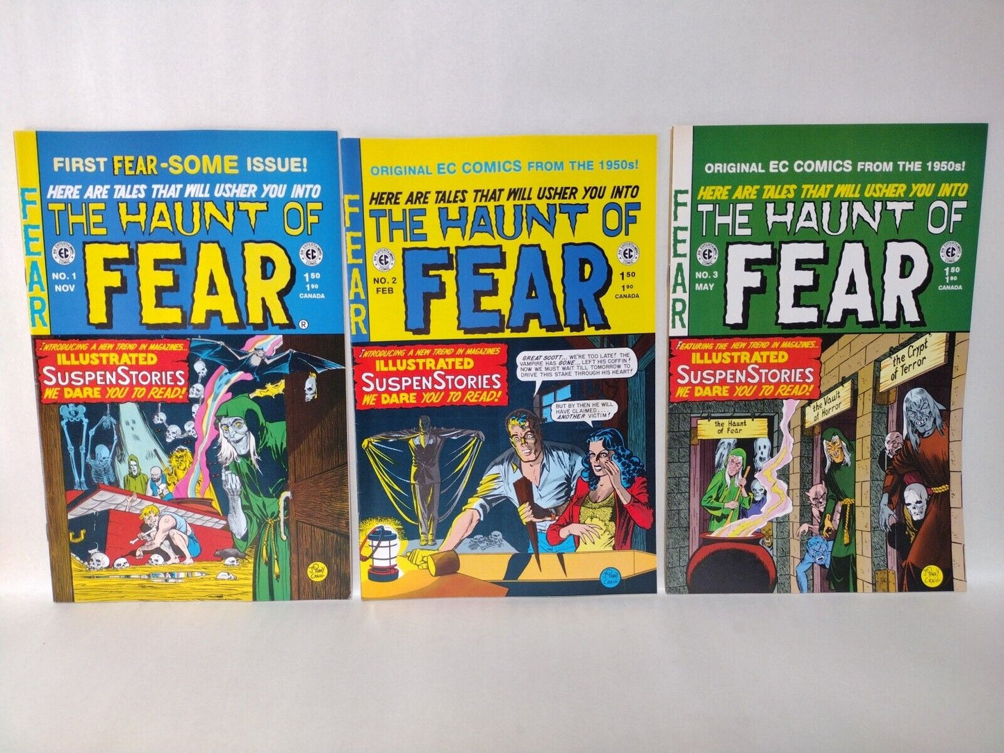 Haunt Of Fear Complete Russ Cochran 1992 Reprint Pre-Code Horror Comic Set #1-28