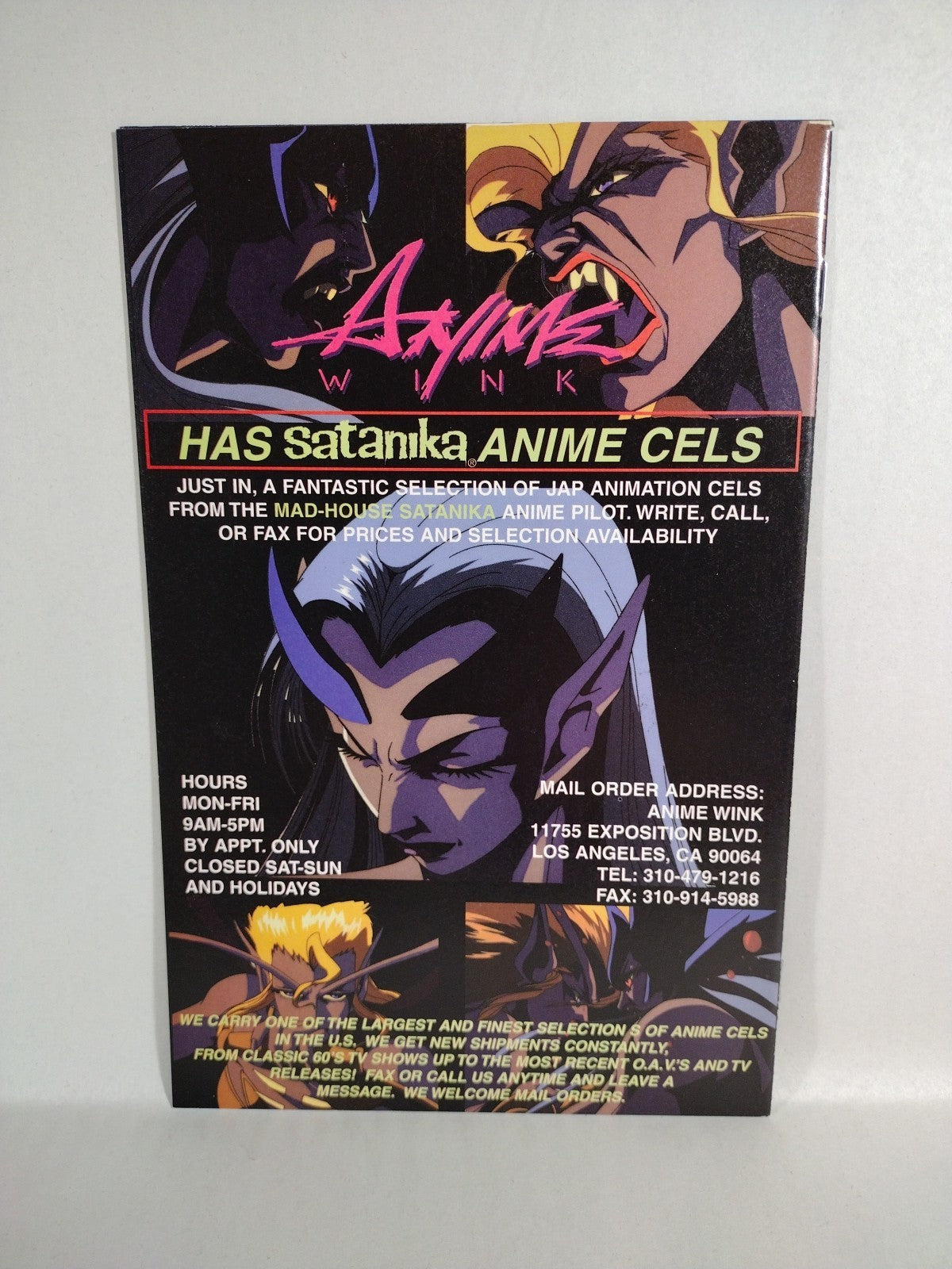 Satanika (1996) Verotik Vol 2 Comic Lot Set #0 1 3 4 5 8 X Illustrations 1 VF-NM