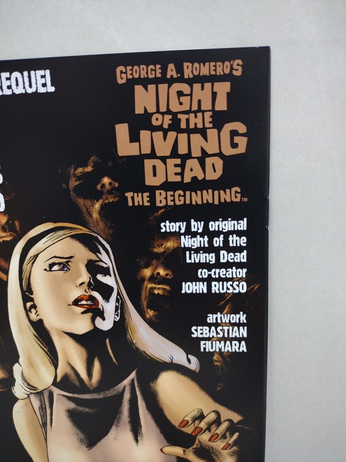 Night O/T Living Dead Back From The Grave 1 Variant W Original Jacen Burrows Art