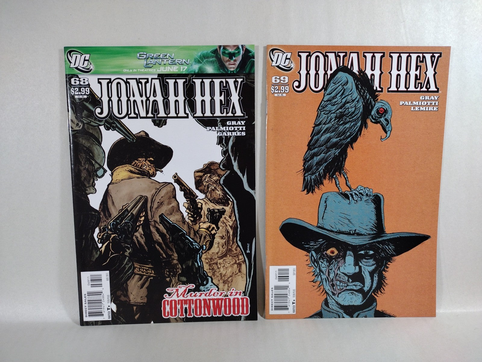 Jonah Hex (2010) DC Comic Lot 52-70 Last Issues Grey Palmiotti Bernet Sook VF-NM