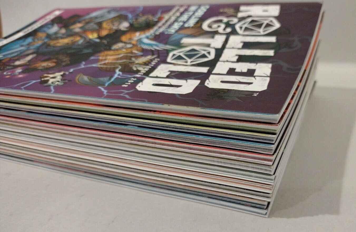 Rolled & Told (2018-19) #1-4, 6-12 Lion Forge Comic lot Of 11 issues D&D