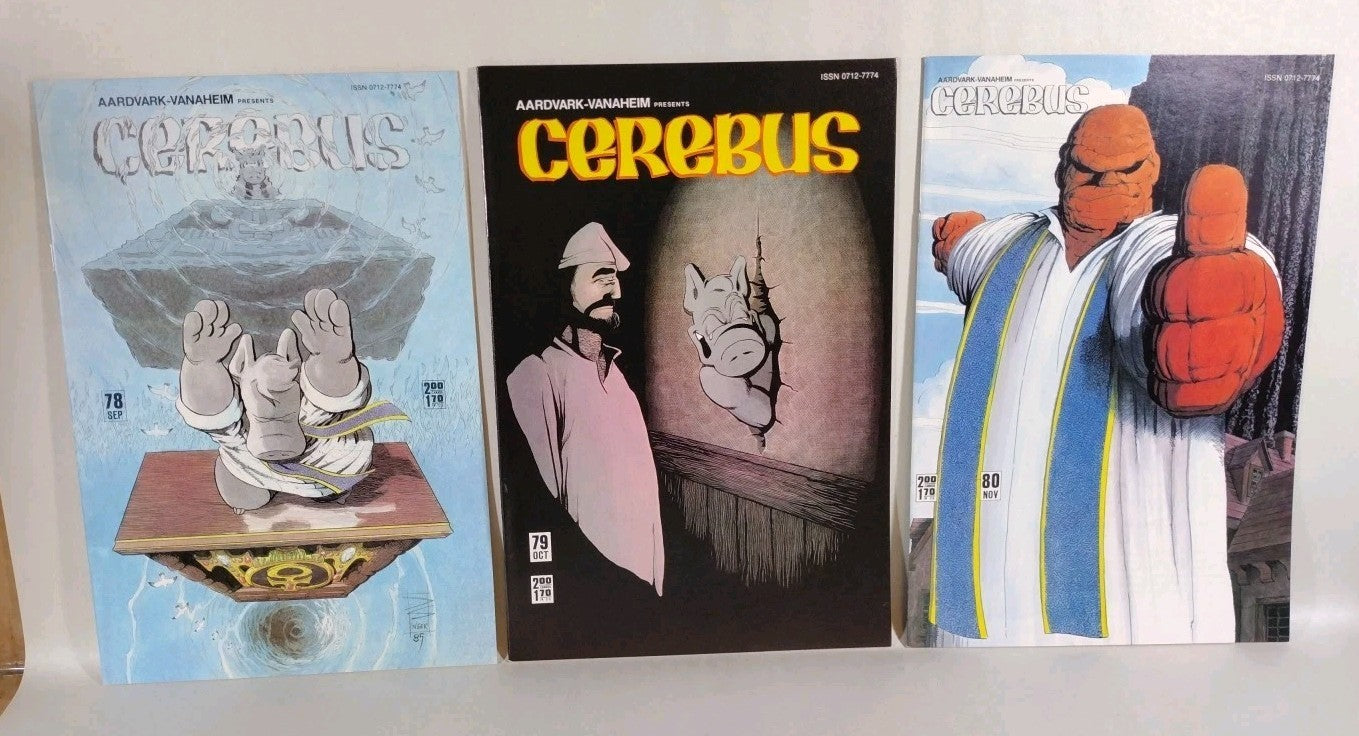 Cerebus The Aardvark 51-113 (1991) Dave Sim Complete Church & State Pt 1-60 +