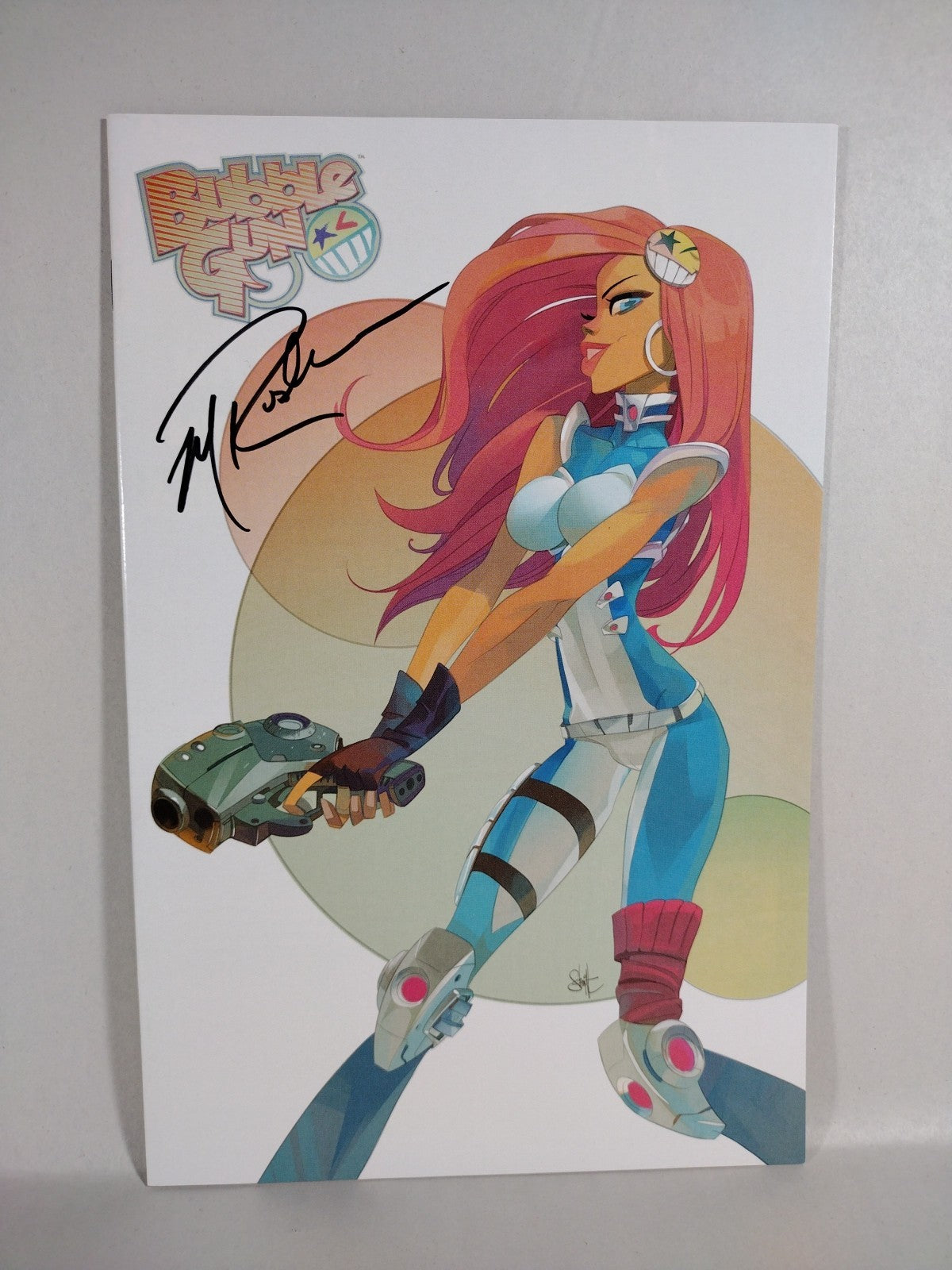 Bubble Gun #5 (2014) Aspen Comic Signed Mark Roslan Otto Schmidt Variant LTD 200