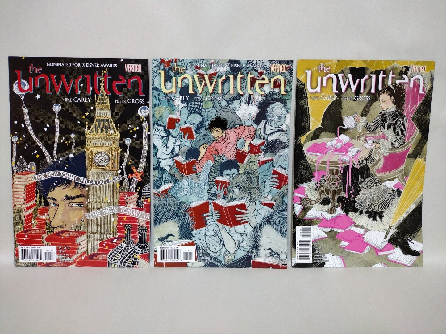 The Unwritten (2009) Vertigo Comic Lot Set #1-41 + 33.5 34.5 35.5 Mike Carey 