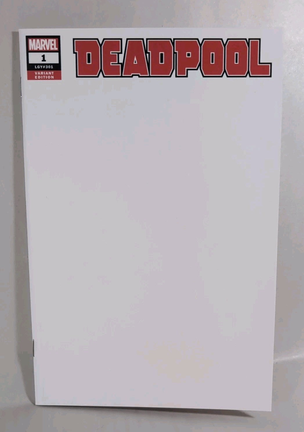 Deadpool #1 (2018) Marvel Comic Skottie Young Blank Sketch Cover Variant NM