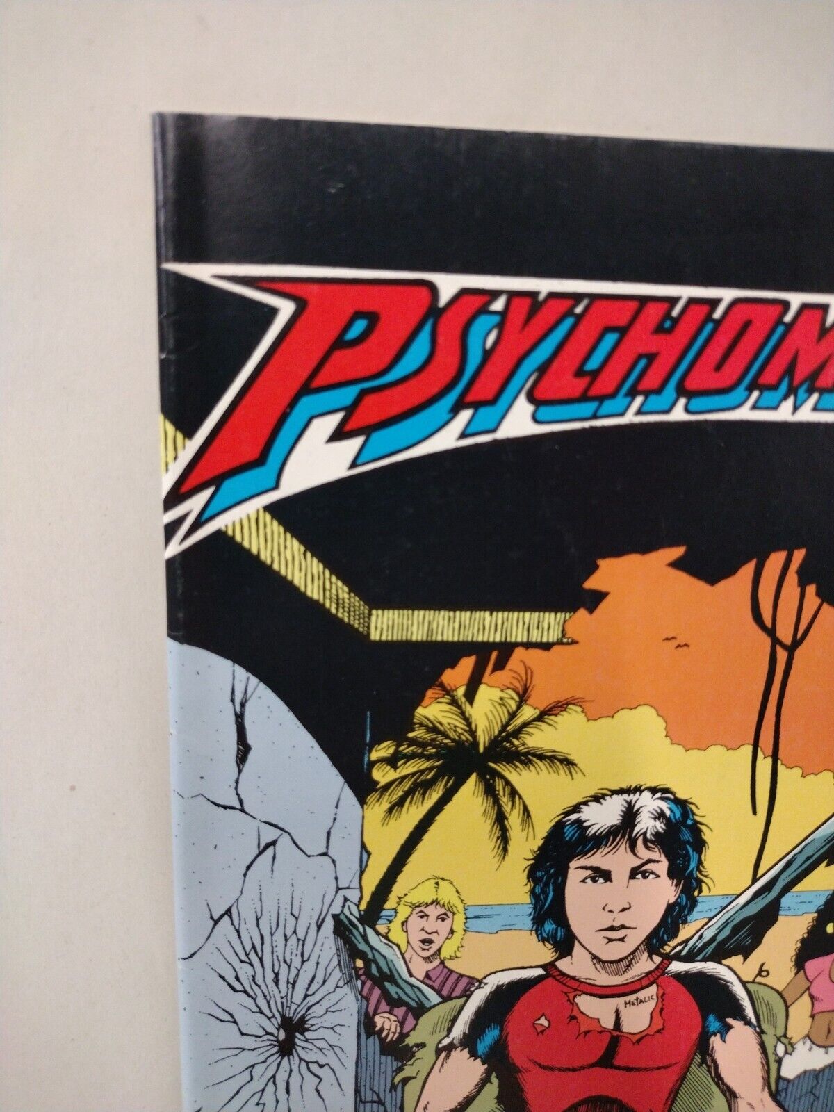 Psychoman #1 (1992) Revolutionary Comic RARE 1st Appearance 80s Punk Superhero