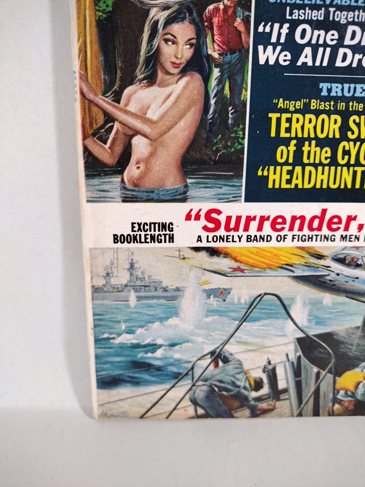 Male Magazine (May 1969) Vol 19 #5 Swamp Girl Sexual Freedom Surrender Like Hell