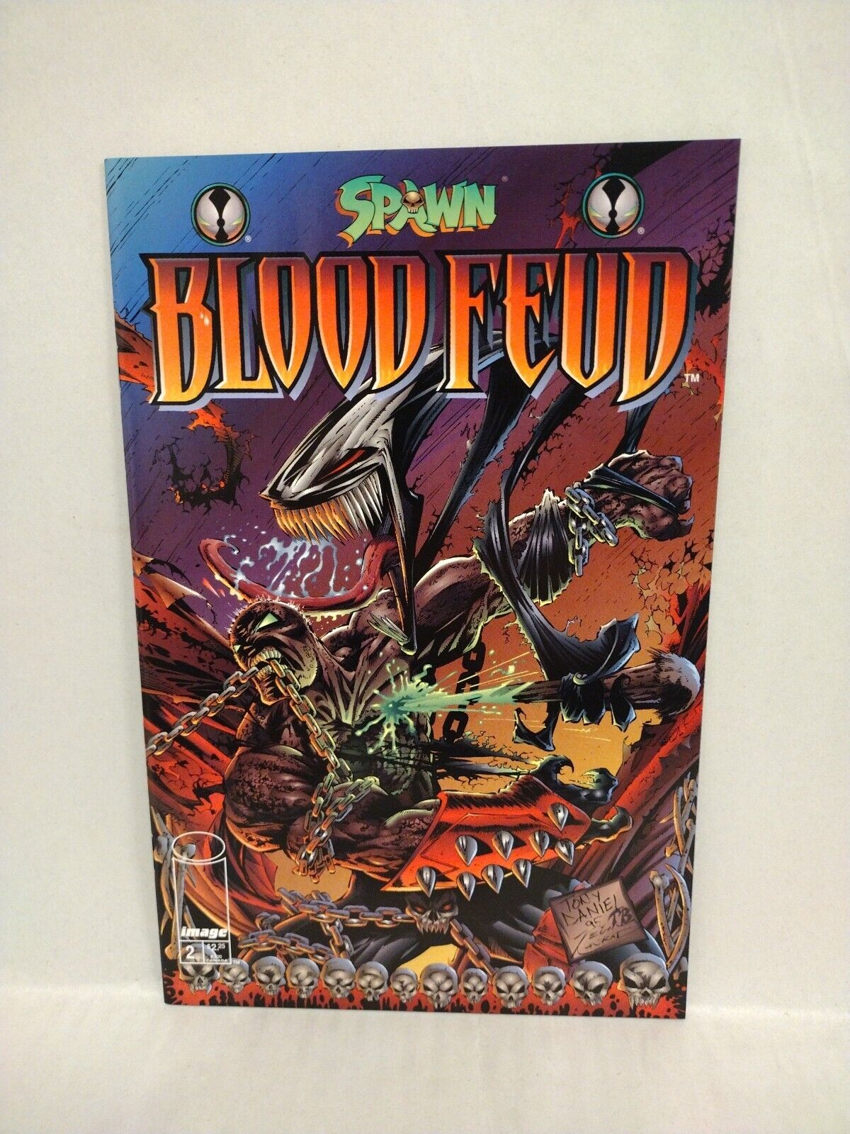 Spawn Blood Feud 1995 Complete Image Comic Set 1 2 3 4 Alan Moore Tony Daniel 