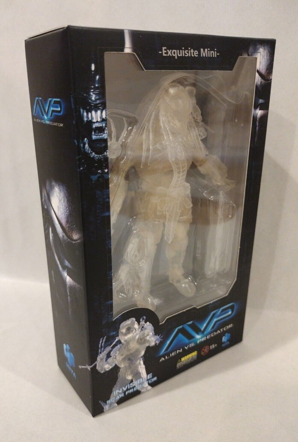 Alien vs Predator AVP Invisible Scar 1:18 Scale 4in Acton Figure HIYA Toys New