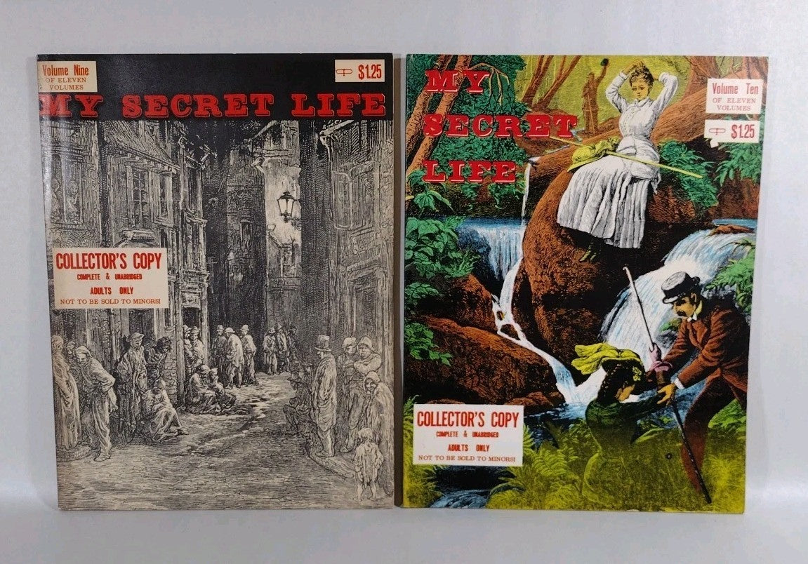 My Secret Life (1967) Magazine Lot Set #1-10 Reader Copies Collectors Pub