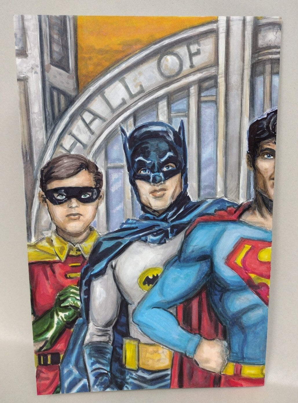 Justice League America #1 Sketch Variant W Dani J Roesch Original Full Cover Art