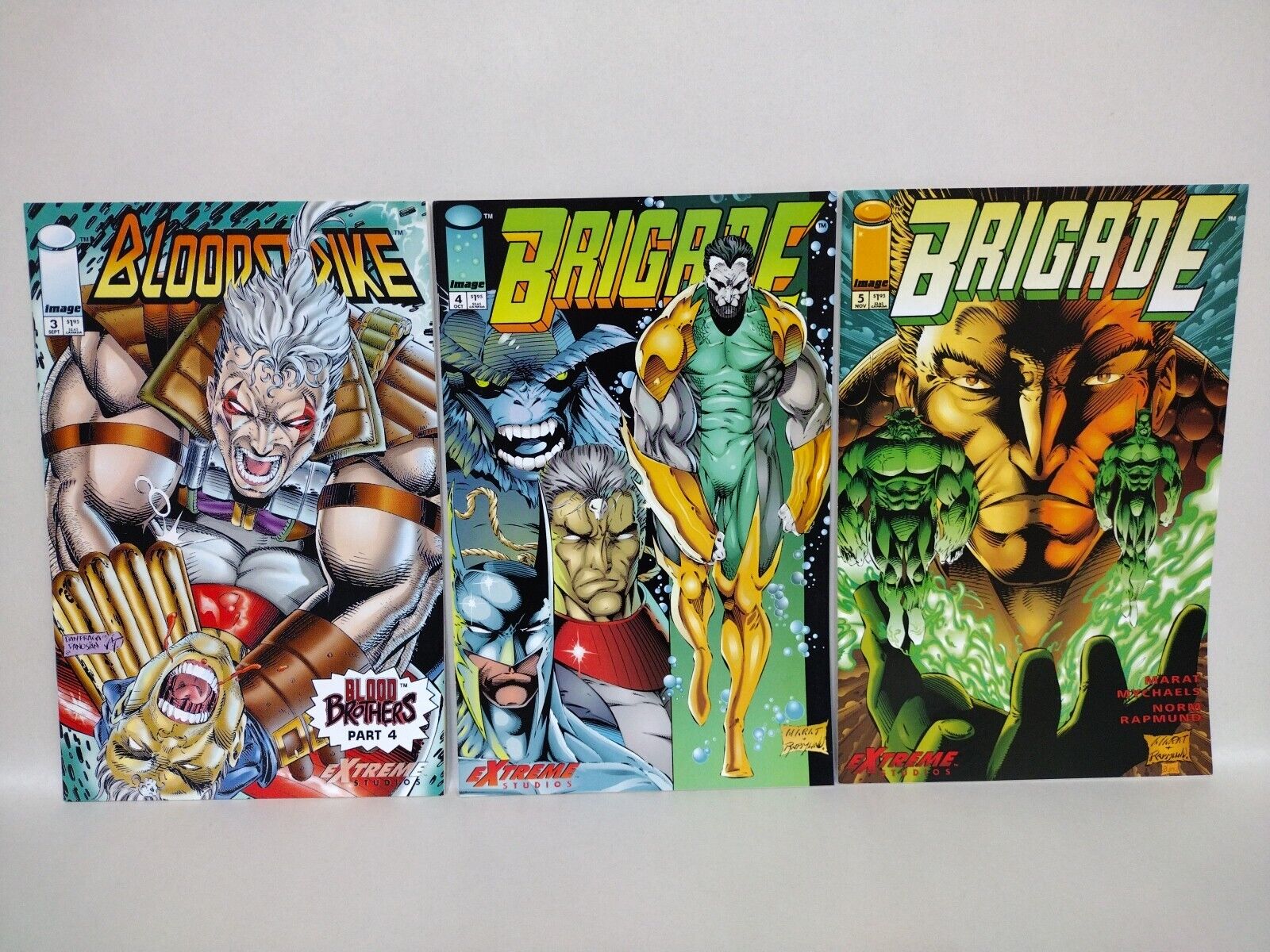 Brigade Vol 2 (1993) Image 19 Comic Lot #0 1 2 3 4 5 7 8 9 10 11 12 14 18 22 25+