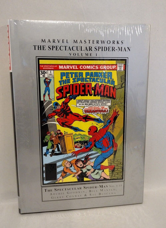 Marvel Masterworks Spectacular Spider-Man Vol 1 Hardcover #1-15 New Sealed 