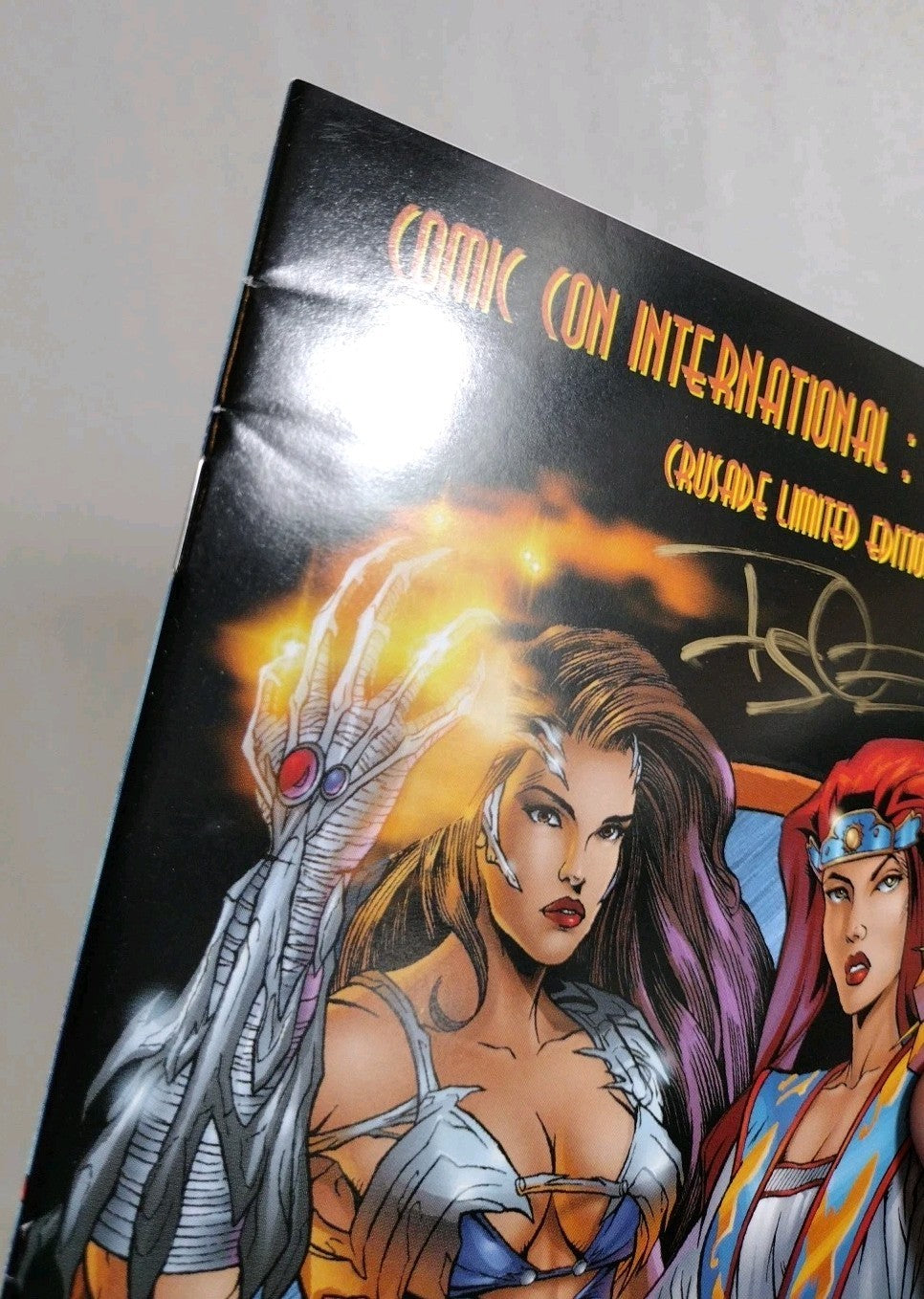 Tomoe Witchblade #1 (1996) Crusade Comic Lot Of 3 SDCC Preview + Avalon Ed VF-NM