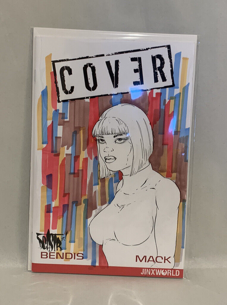 COVER #1 Blank Sketch Variant Cover Comic 2018 W Original Art Dave Castr