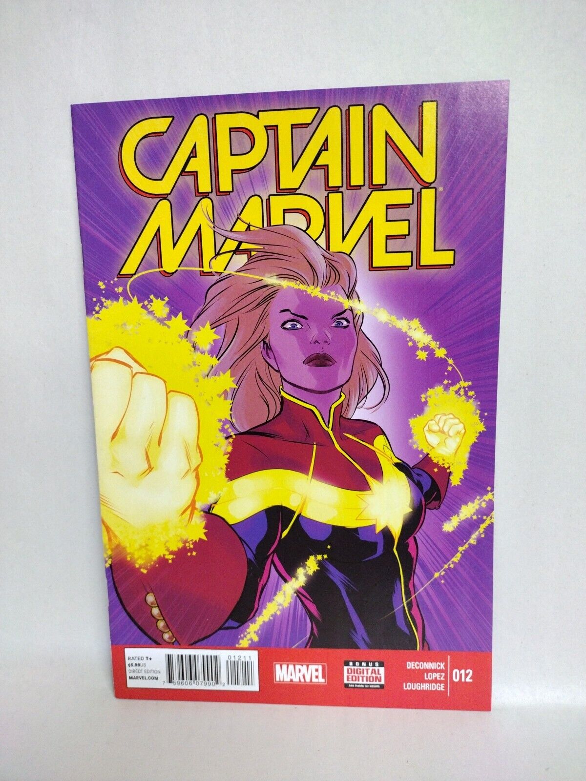 Captain Marvel (2015) Comic Lot Set #10 11 12 13 14 15 Deconick David Lopez NM