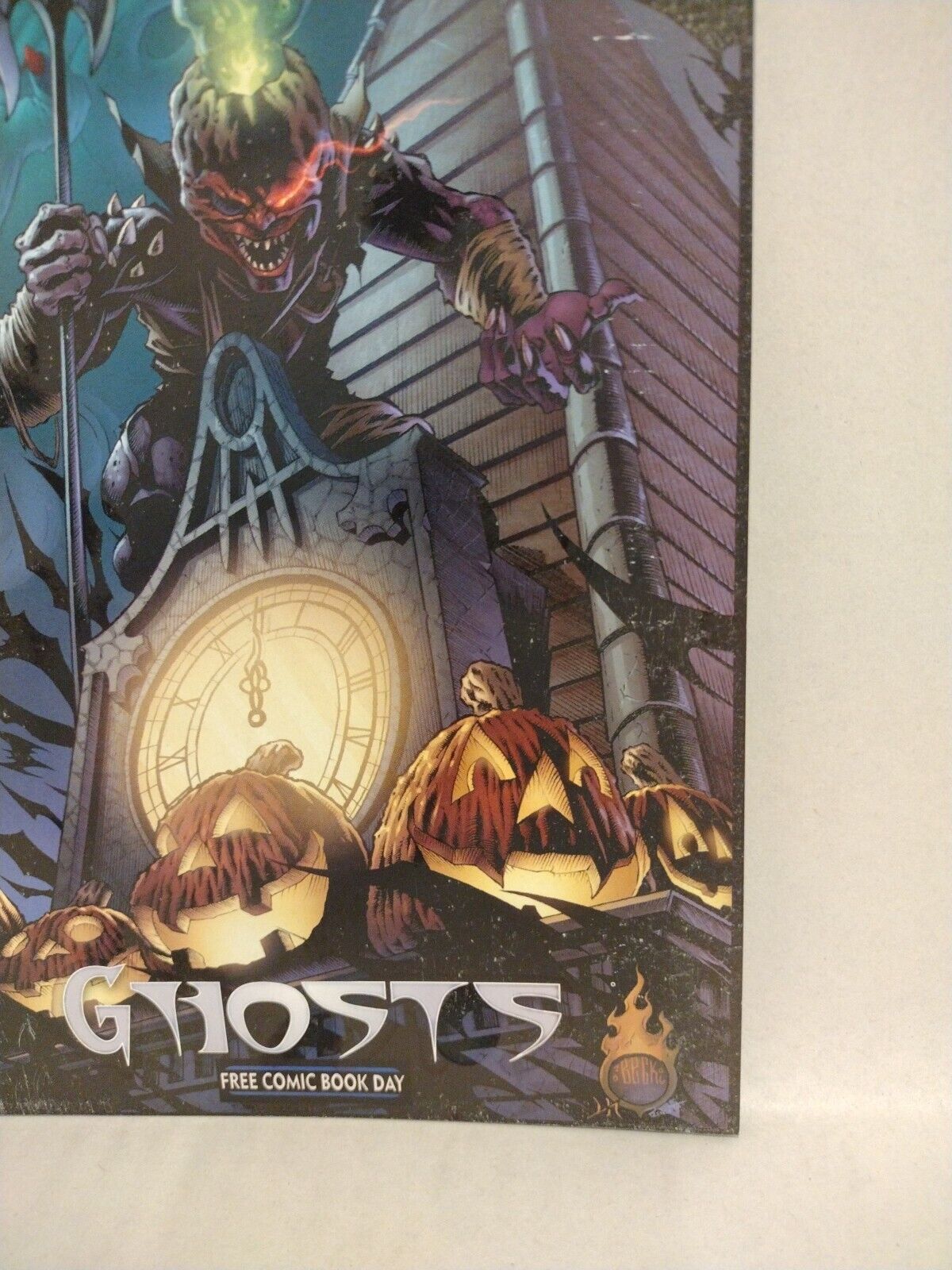 Jack The Lantern Ghosts (2007) FCBD Castle Rain Color Comic Tim Vigil Jerry Beck