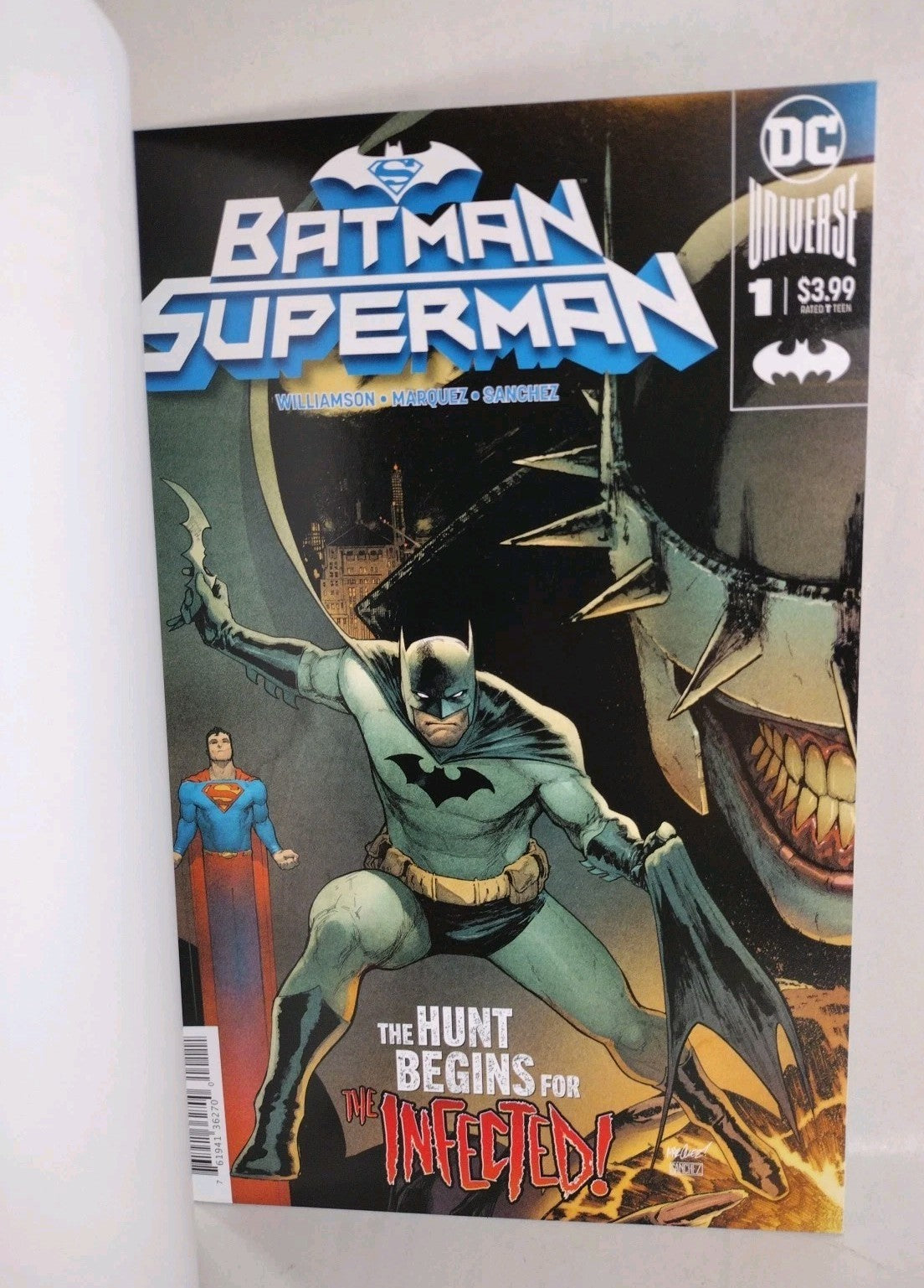 Batman Superman #1 (2019) DC Comic Blank Sketch Variant Cover New NM