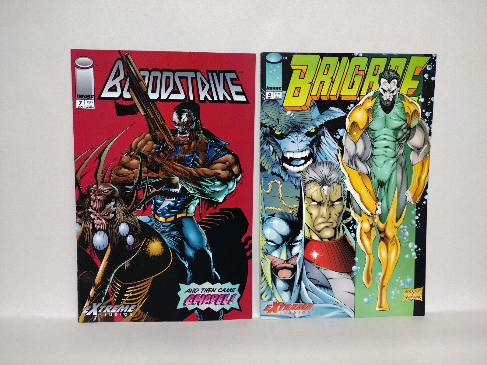 BloodStrike 1-7 Brigade #1-6 (1993) Image 13 Comic Lot Complete Blood Brothers