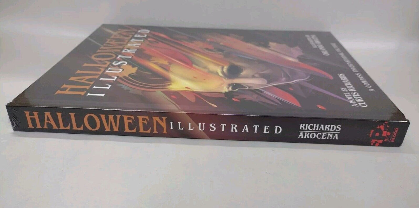 Halloween Illustrated 2024 Printed In Blood HC Michael Myers New Sealed Ltd 500