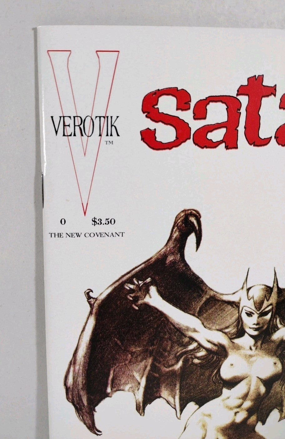 Satanika #0 (1995) Verotik Danzig Comic Origin Issue Frazetta Cover VF-NM