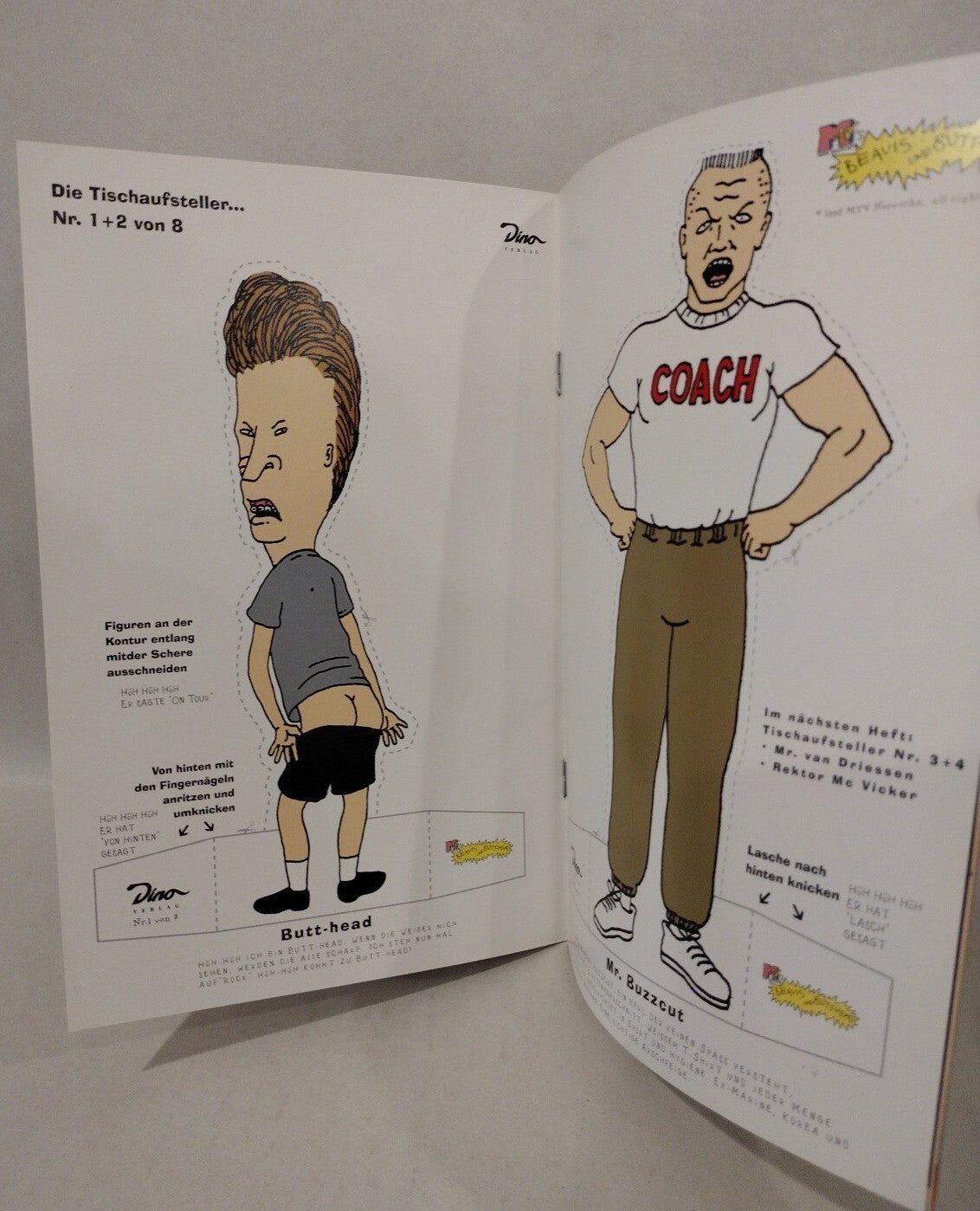 Beavis And Butt-Head (1995) Marvel German Edition #8 Comic Dino Verlag X-Factor