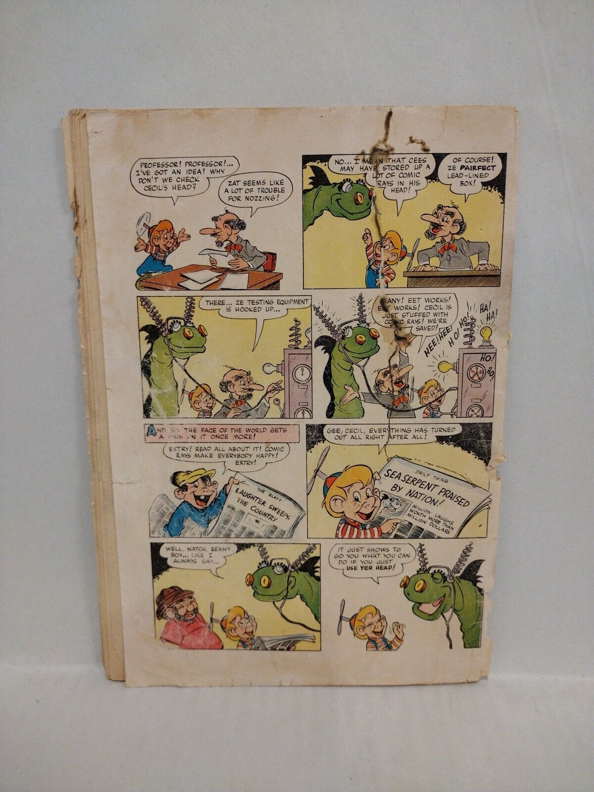 Beany And Cecil #570 (1954) Dell Comic Golden Age Bob Clampett Cartoon