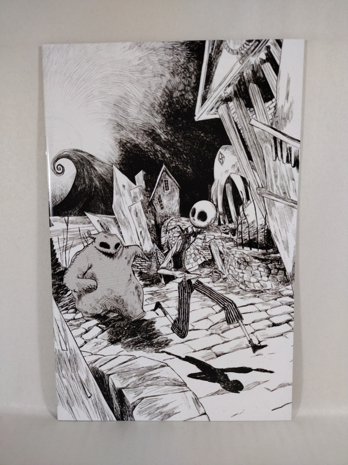 Nightmare Before Christmas Battle For Pumpkin King #1 Tokyo Pop 1:10 B/W Variant