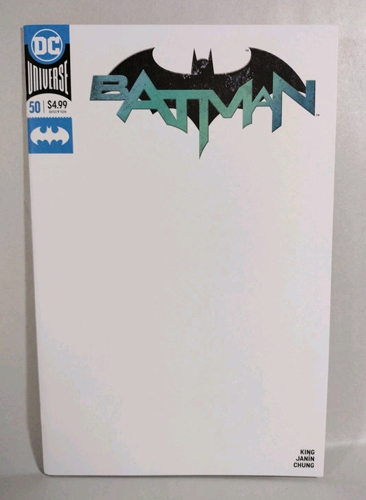 Batman #50 (2018) DC Comic Blank Sketch Variant Cover New NM