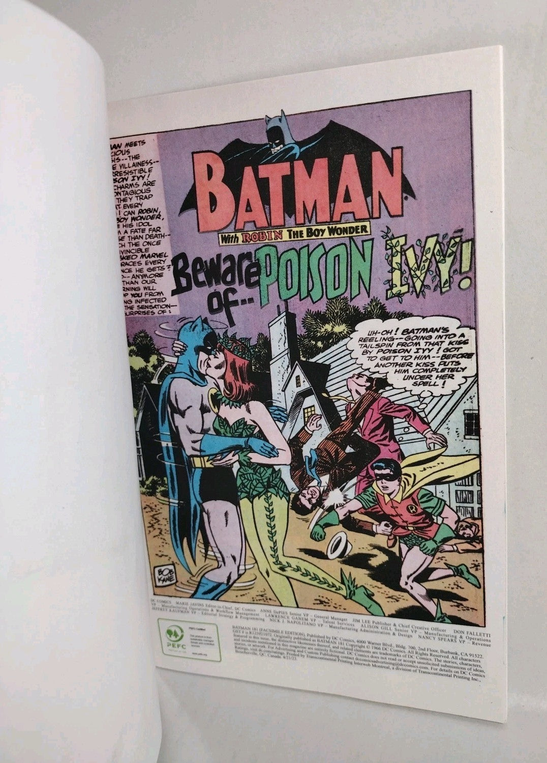 Batman Facsimile #181 (2023) DC Comic Sketch Cover Var W Original Dave Castr Art