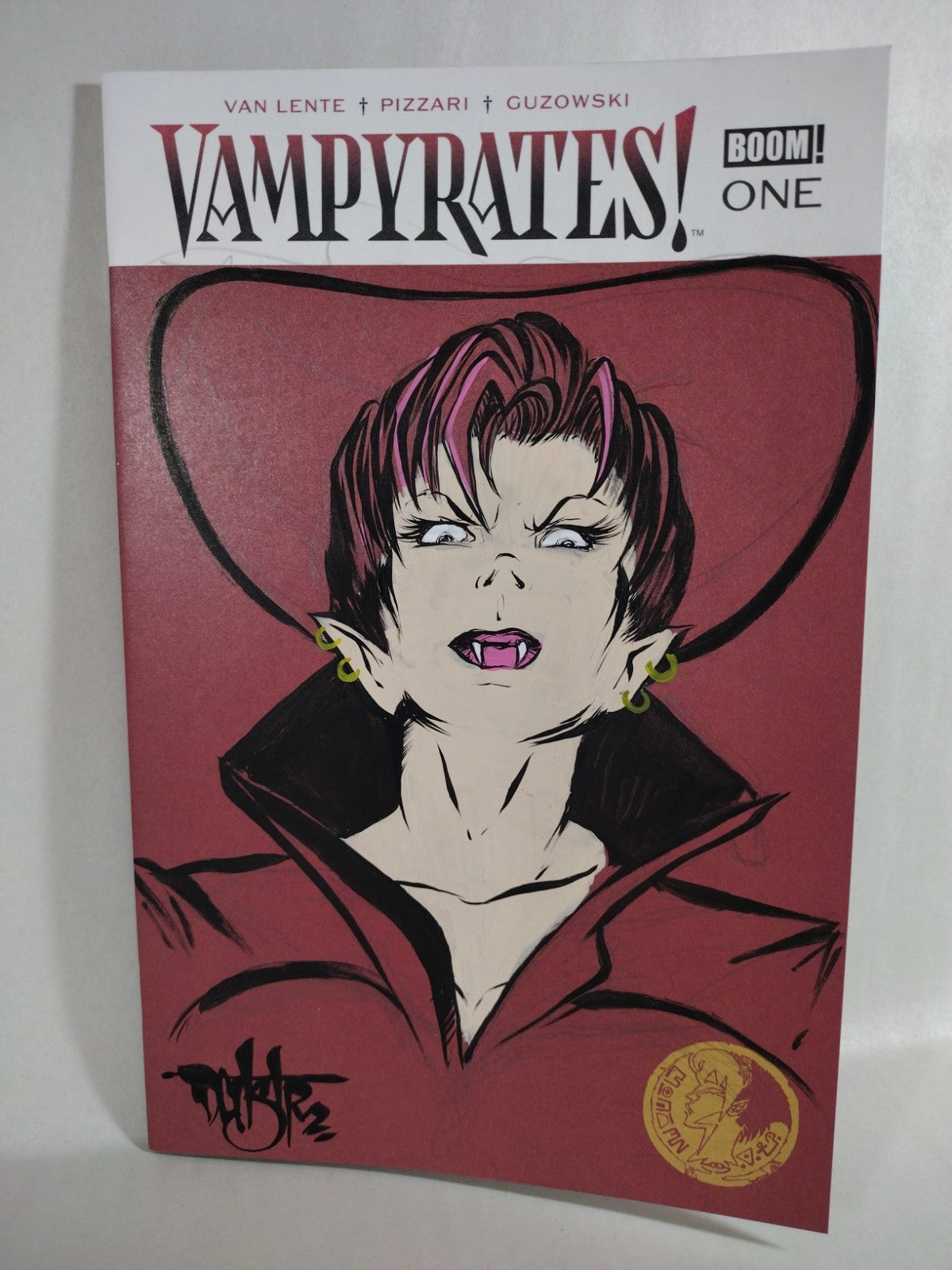 Vampyrates #1 (2026) Boom Comic Red Sketch Cover W Original Dave Castr Art 