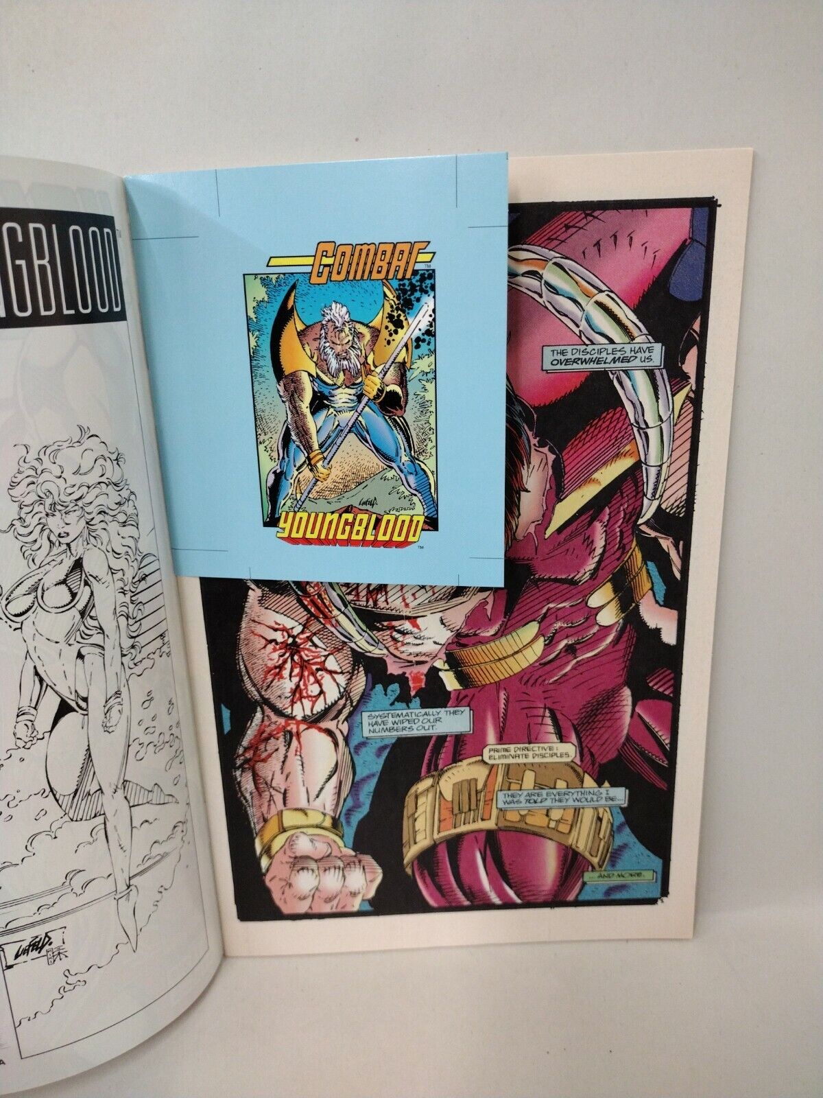 Youngblood #3 (1992) Supreme Flip Cover Signed by Brian Murray Image Comics 