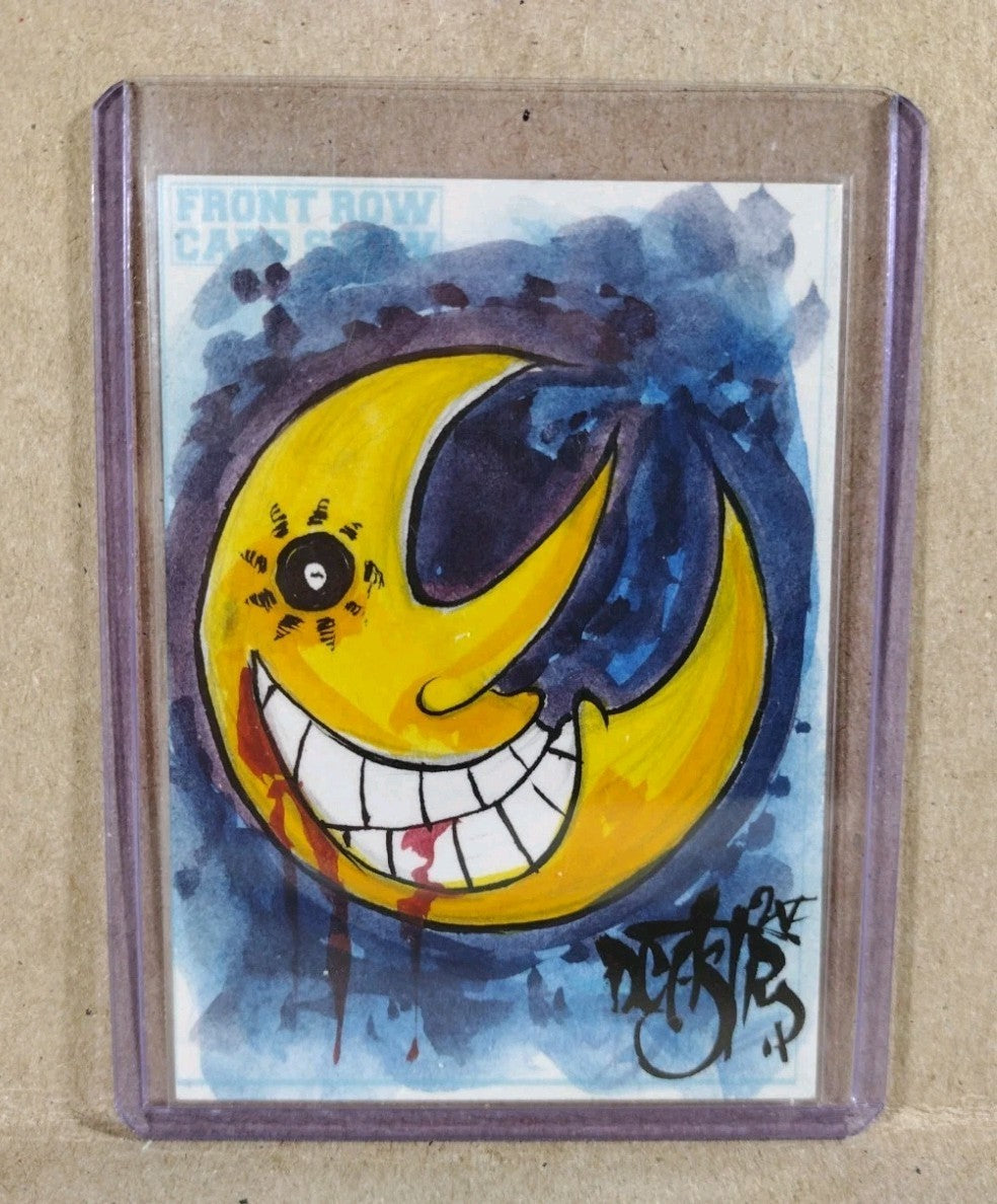 DCastr 2025 Front Row Show Exclusive Sketch Card W Original Soul Eater Moon Art