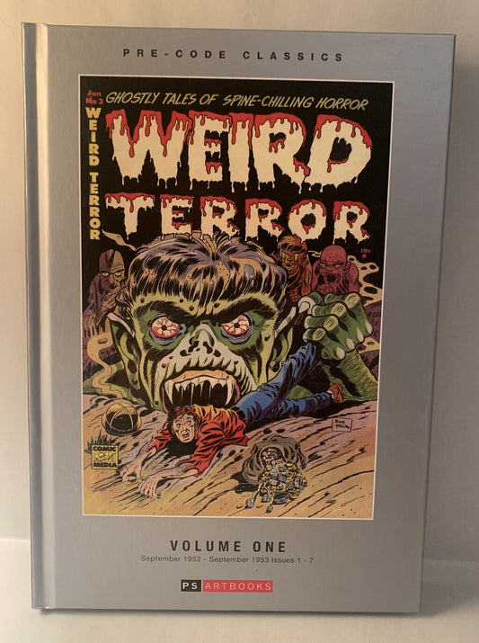 WEIRD TERROR Vol #1 PS Artbooks HC Precode Classics Horror Comics Rep #1-7 New