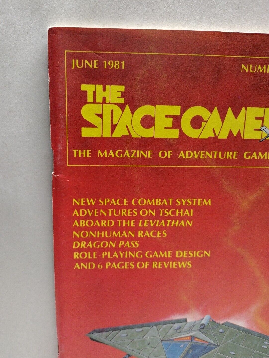 The Space Gamer Magazine #40 (1981) Traveller RPG Issue Leviathan Marc Miller 