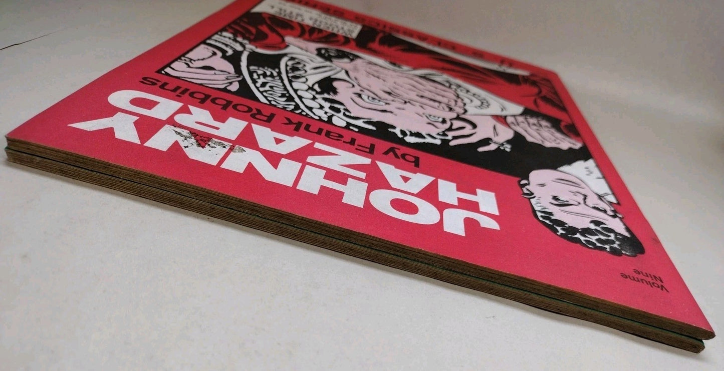 JOHNNY HAZARD (1986) U S Classics Series Frank Robbins Comic Magazine Lot #9 10